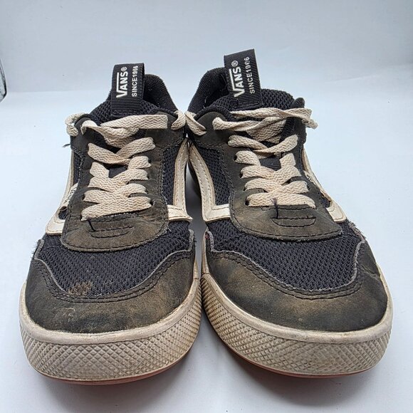 Vans UltraRange Youth Size 3 Black Casual Skate Shoes Running Walking School - Picture 2 of 13